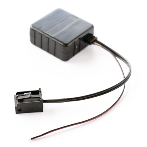 Bluetooth AUX audio adapter cable set with module and open connector leads