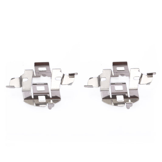 Headlight bulb base retainer adapter (pair) with metal spring clips, TK-033