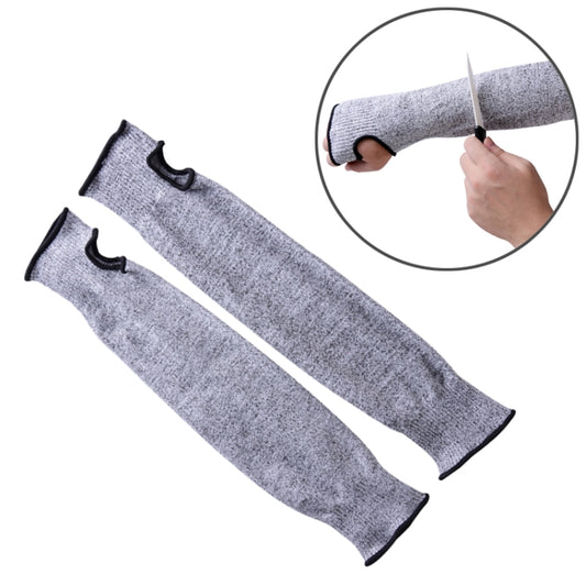 Gray breathable arm sleeve set with black edge elbow openings, 2 sleeves shown.