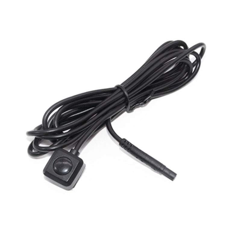 Car camera trigger switch with black wire lead and small square button