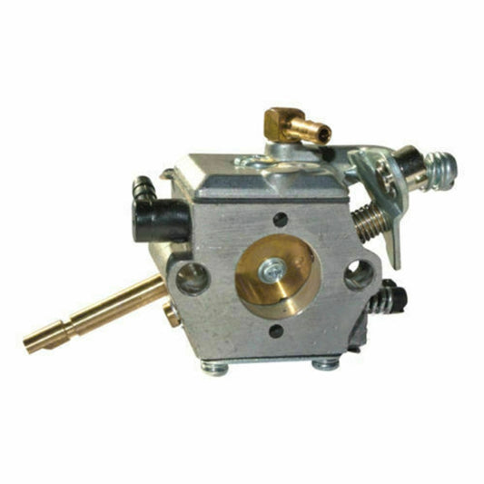 Metal carburetor assembly with brass fittings and air intake tube