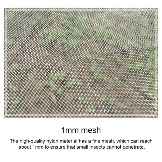 1mm mesh nylon insect screen, fine grid net fabric for blocking small insects