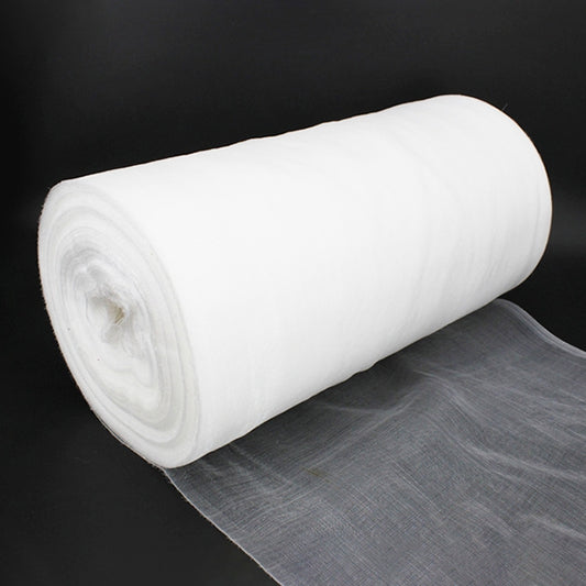 Rolled white nylon insect screen mesh roll, fine netting fabric for protection