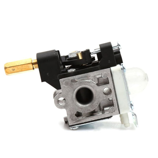 Carburetor with primer bulb and gasket, dark housing with brass inlet tube