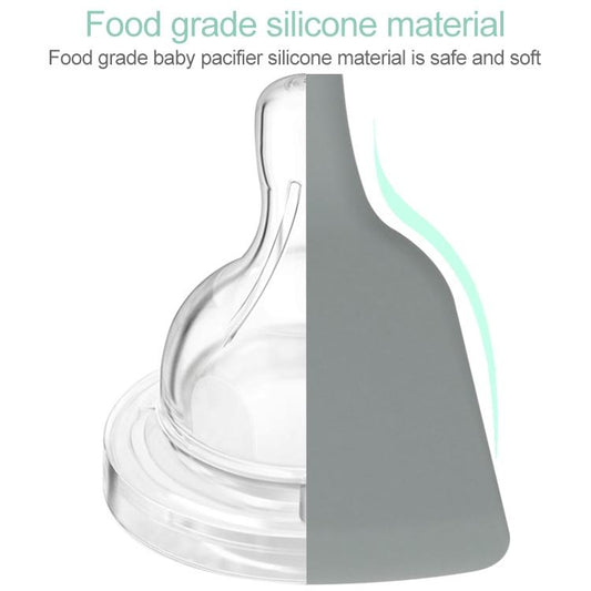 Gray silicone fry shovel spatula head with wooden handle