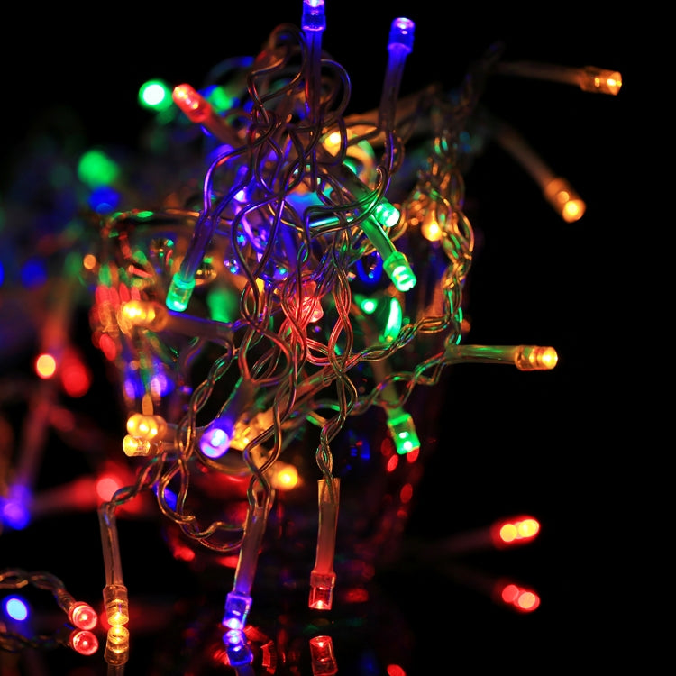 Colorful LED ice bar string lights with end connector and multi-function controller