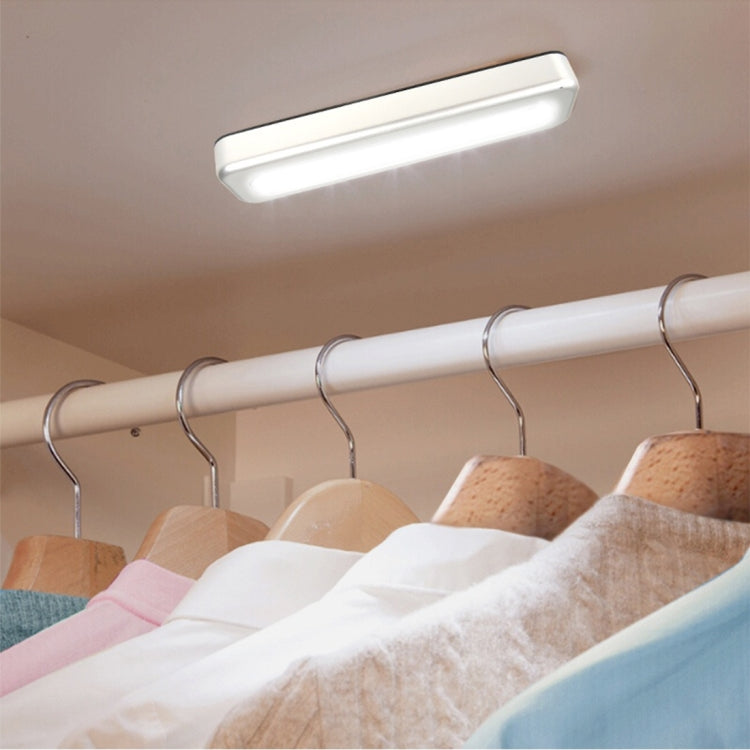 LED wall light bar night light, illuminated white light bar over hanging clothes