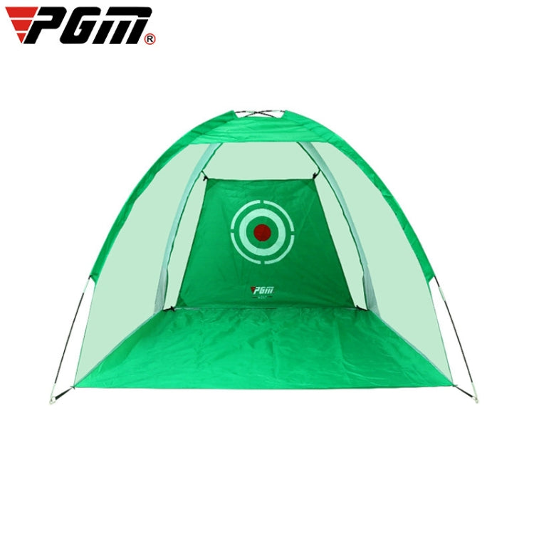 PGM golf training hitting net, green frame and net with target circle