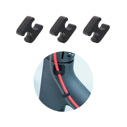 Black brake cable fixed clip organizer, three-piece set