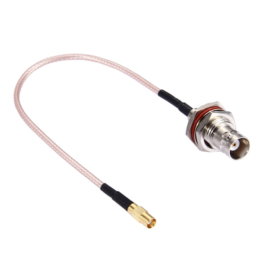 RG316 coax cable with BNC female to MCX female connectors, 20cm length