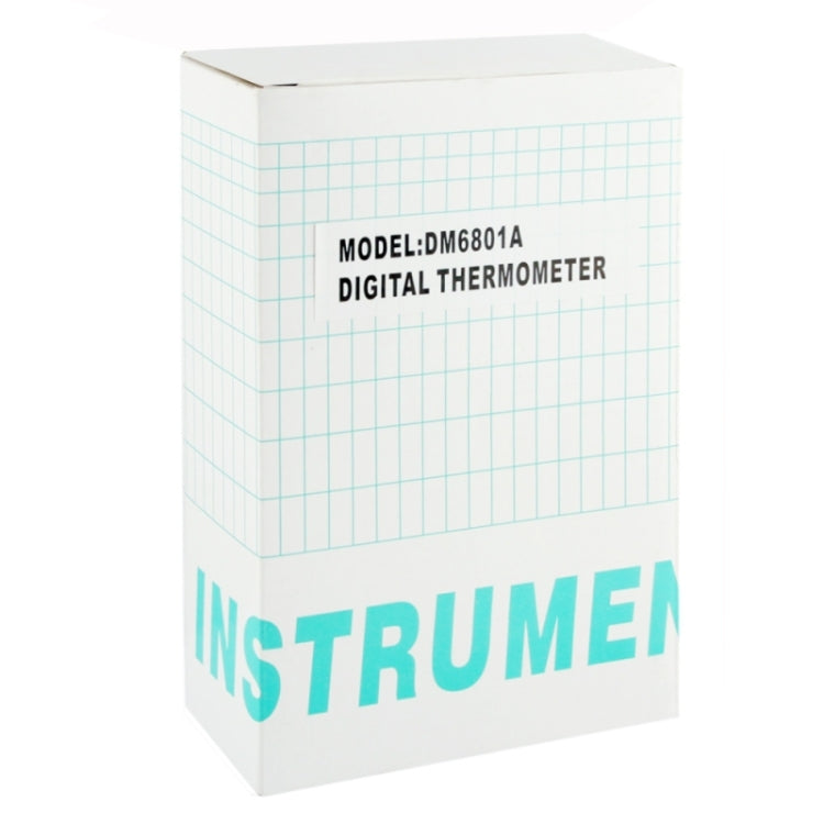 Product box for digital thermometer model DM6801A
