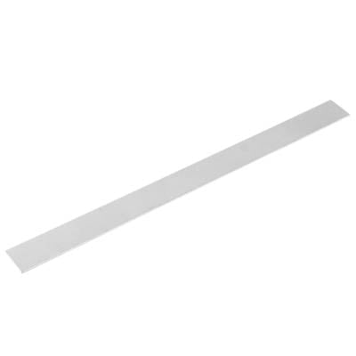 Gray LED strip lamp bar with slim rectangular profile