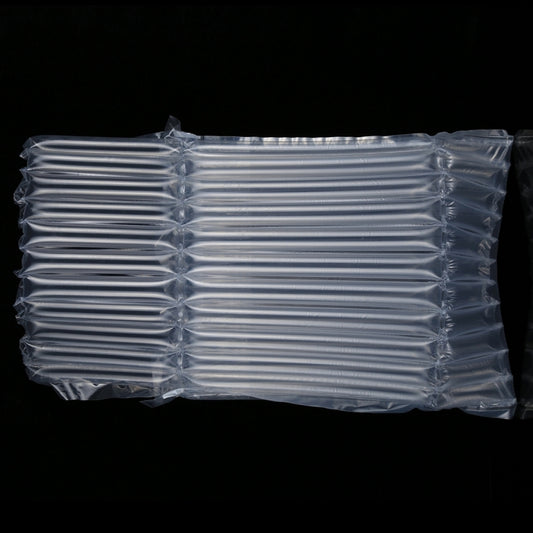Air column cushion mailing bag, showing parallel sealed air channels
