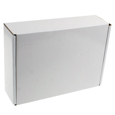 White shipping box for CCTV color quad processor divider