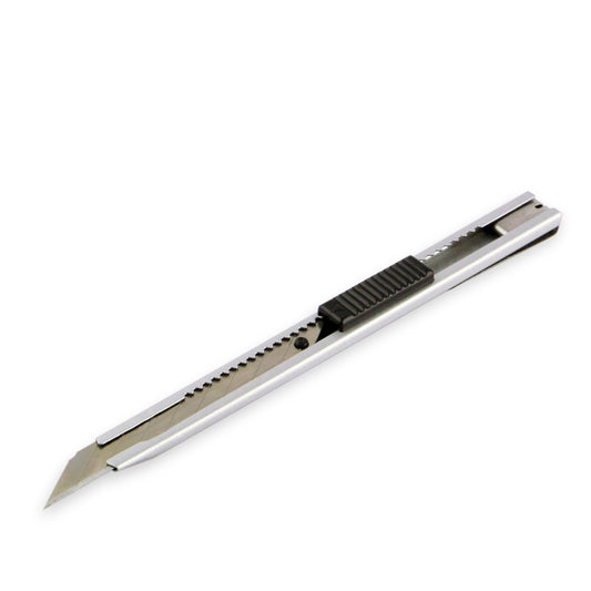 Metal paper cutting knife with toothed blade, JM-Z07