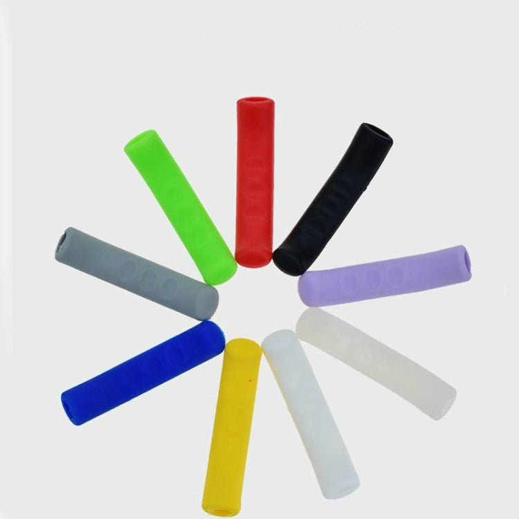 Assorted non-slip silicone handbrake covers, assorted colored curved sleeves