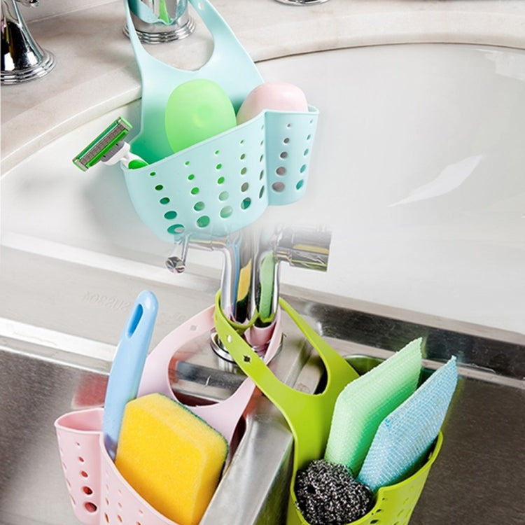 Adjustable snap-on sink storage hanging baskets with perforated panels in multiple colors