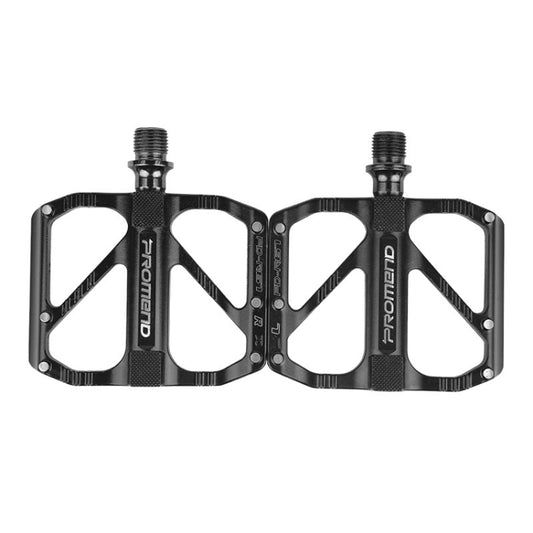 PROMEND folding road bike pedals, black aluminum alloy pair with quick-release threads