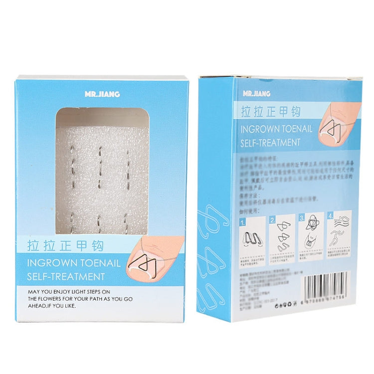 Ingrown toenail orthotic hook self-treatment kit in retail boxes