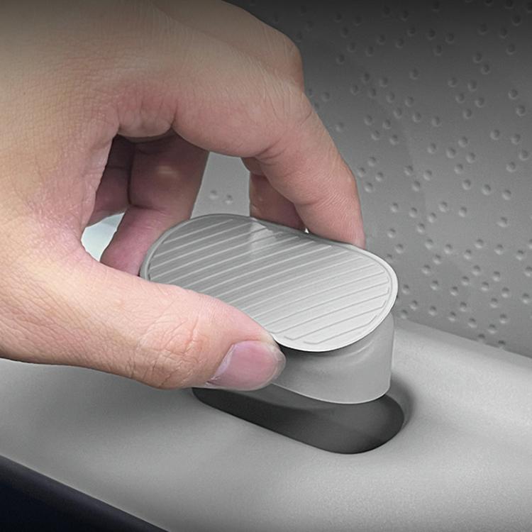 Gray silicone hole plug for passenger-side car panel opening