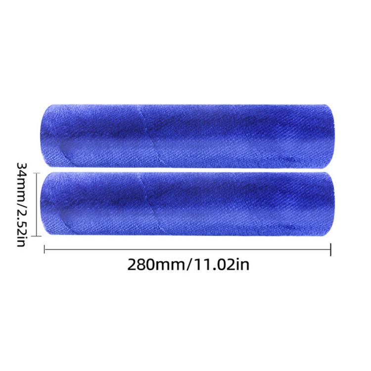 Blue dual roller brush replacement size 280mm long, two roller sleeves