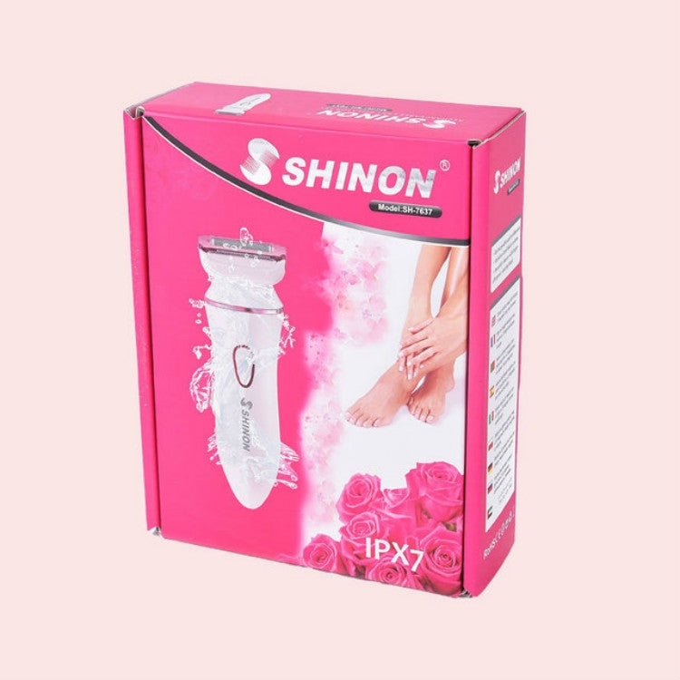 SHINON waterproof electric epilator box, IPX7 rated with EU plug