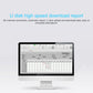 Time attendance terminal U-disk high-speed report download graphic with PC screen