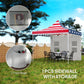 American flag pop-up canopy tent sidewall with zippered storage pockets