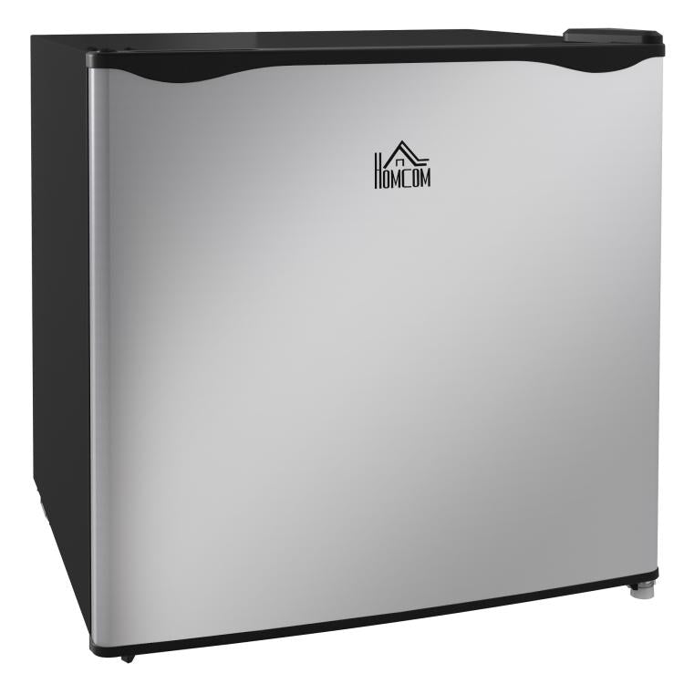 1.1 Cu.Ft Countertop Mini Freezer, Compact Upright Freezer with Removable Shelves, Silver