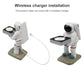 Astronaut wireless charging holder for Apple Watch with square dock and cable
