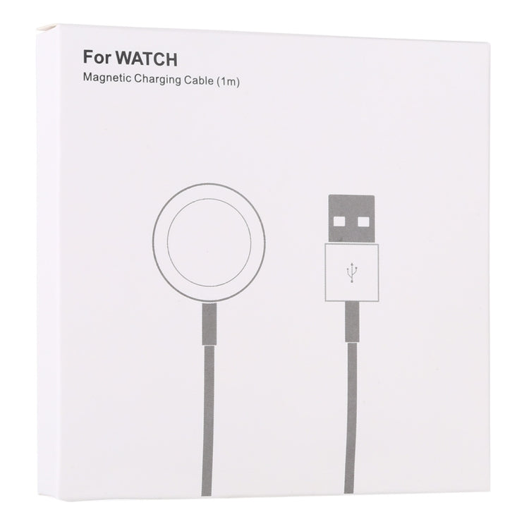 Watch magnetic charging cable retail box with USB plug