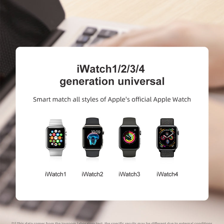 JOYROOM magnetic charging cable shown with universal Apple Watch compatibility style