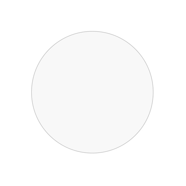 Clear tempered glass film screen protector, curved round shape for Galaxy Watch 42mm