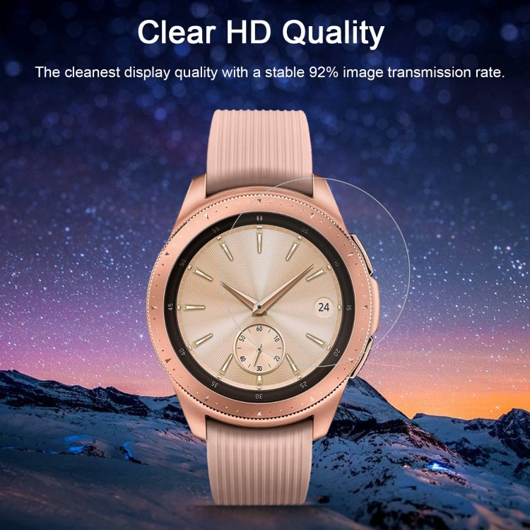 Clear HD quality curved tempered glass screen protector for Galaxy Watch 42mm
