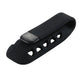 Black silicone clip case with gray protective pad and side cutouts
