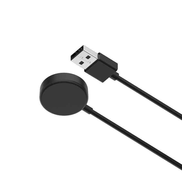 Fossil hybrid smartwatch charging cable with angled round dock and USB-A plug