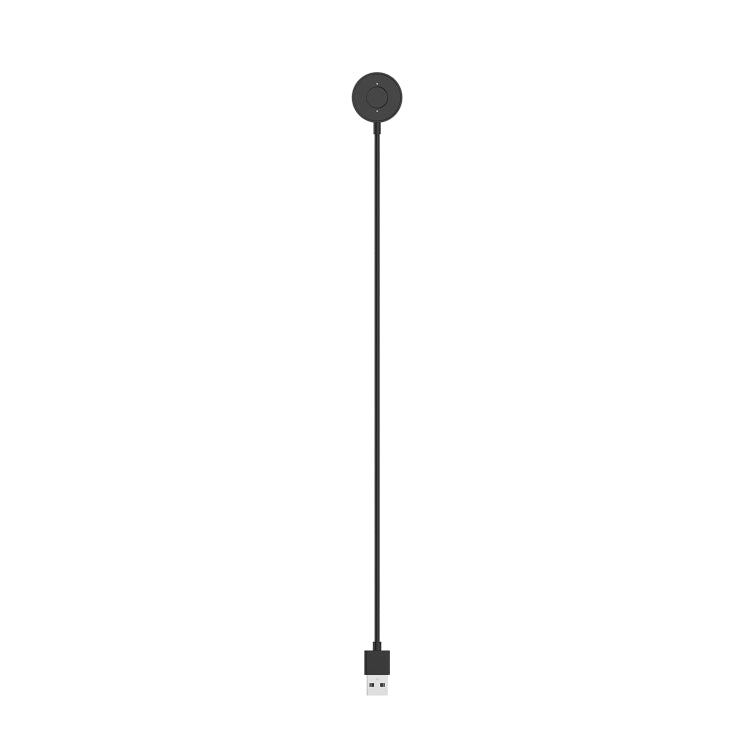 Fossil hybrid smartwatch charging cable with USB-A plug and round charging dock