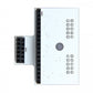 LCD adapter board with two black IDC LCD connectors and a multi-pin header