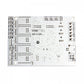 3D printer controller board PCB back side with port headers and labeled connection points