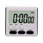 Digital kitchen timer with LCD 0:00:00, hour/min/sec labels and black Start/Stop, Clear, Mode controls
