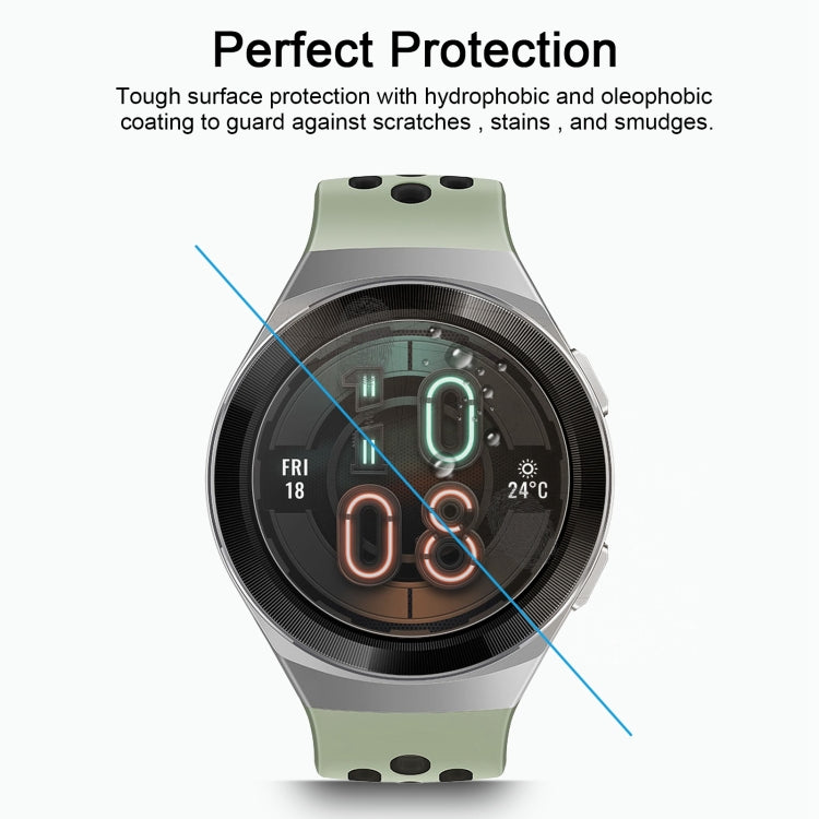Huawei smartwatch tempered glass screen protector with hydro-/oleophobic coating for display