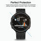 Tempered glass screen protector with hydro- and oleophobic coating for smartwatch