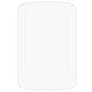 Clear tempered glass screen protector film with rounded edges