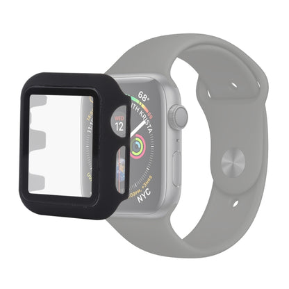 Gray and black protective case with clear screen cover for Apple Watch 42mm