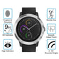 Round smartwatch screen protector film, 9H hardness, 2.5D rounded edges