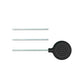 Watch band spring bar tool with metal rods for easy strap attachment