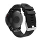 Smartwatch charging port dustproof silicone stopper on black smartwatch body