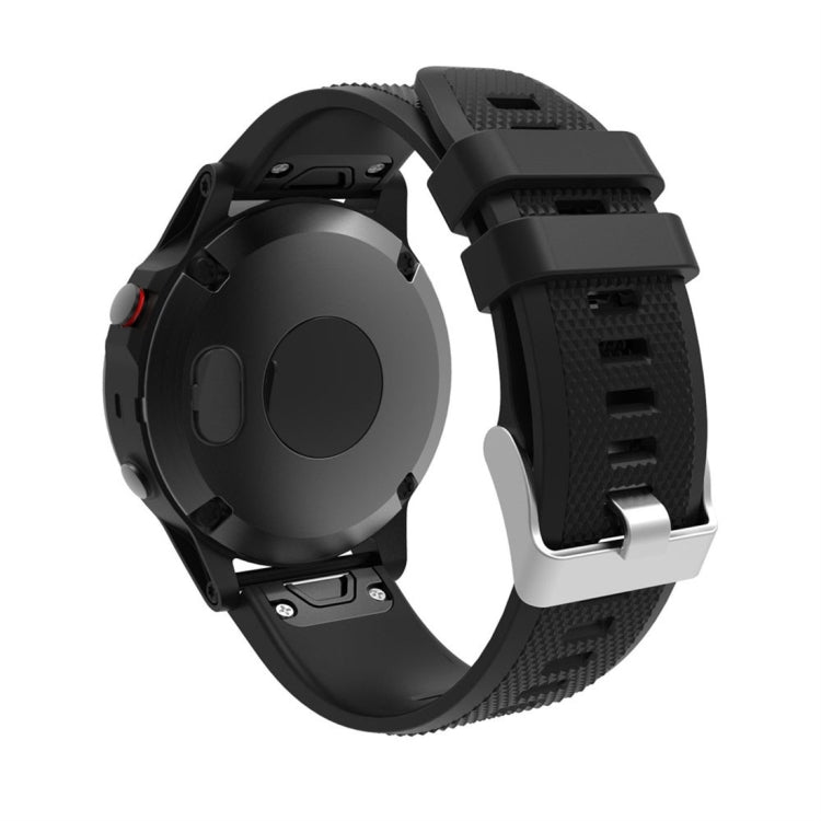 Smartwatch charging port dustproof silicone stopper on black smartwatch body