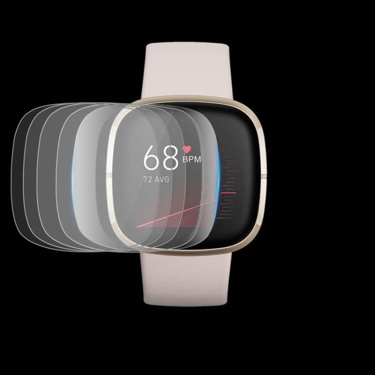 5-pack TPU explosion-proof screen protectors for Fitbit Versa 3 smart watch