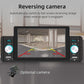 Car MP5 head unit reversing camera screen with colored guide lines